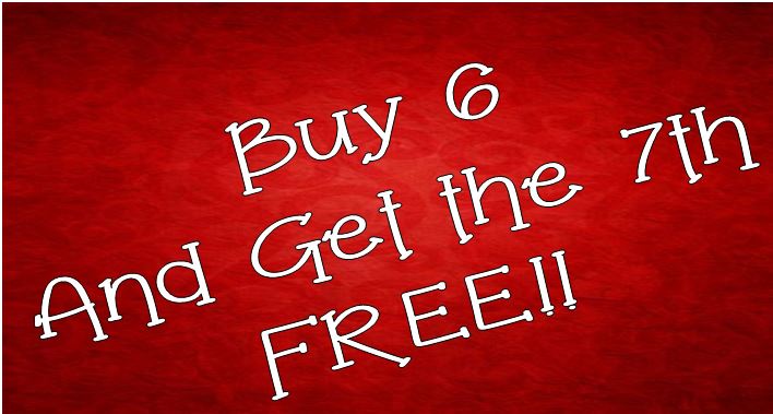 Image result for buy 6 get one free